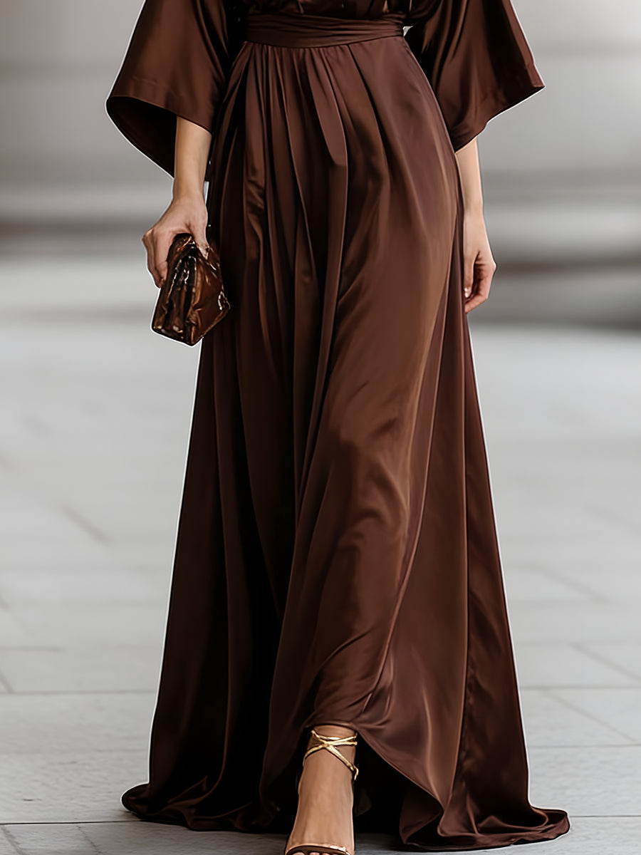 Eleganten Pasni Tok Maxi Večerni Oblek