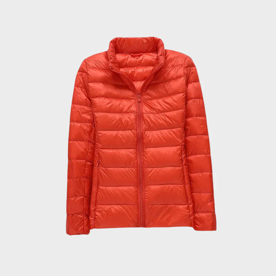 Ela - Nova Ülkerge Jakk Valgete Partide Sulgedega