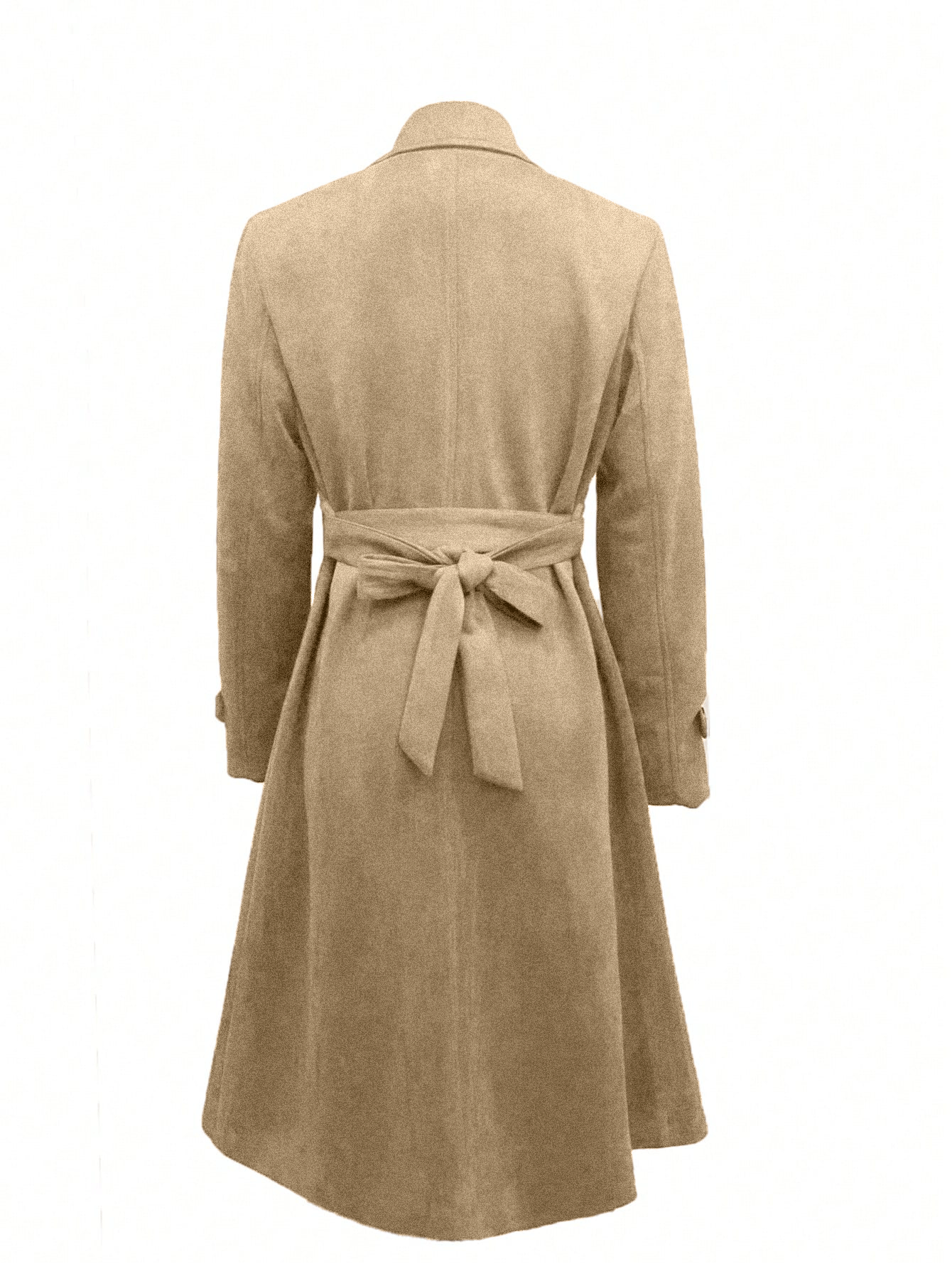 Lana | Dolg eleganten plašč – Lep, topel in eleganten