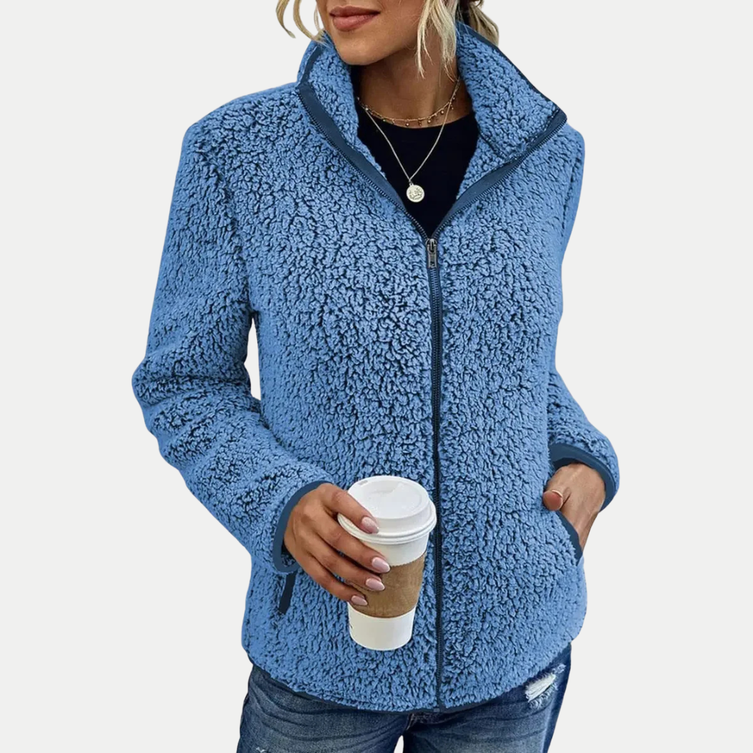 Vendela™ | Eleganten in sproščen fleece jopič