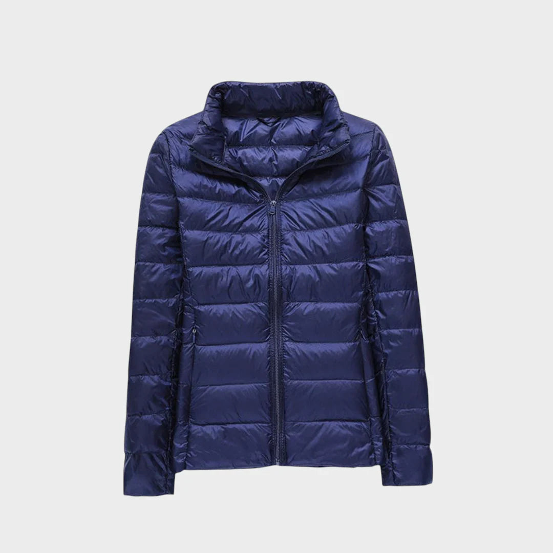 Ela - Nova Ülkerge Jakk Valgete Partide Sulgedega