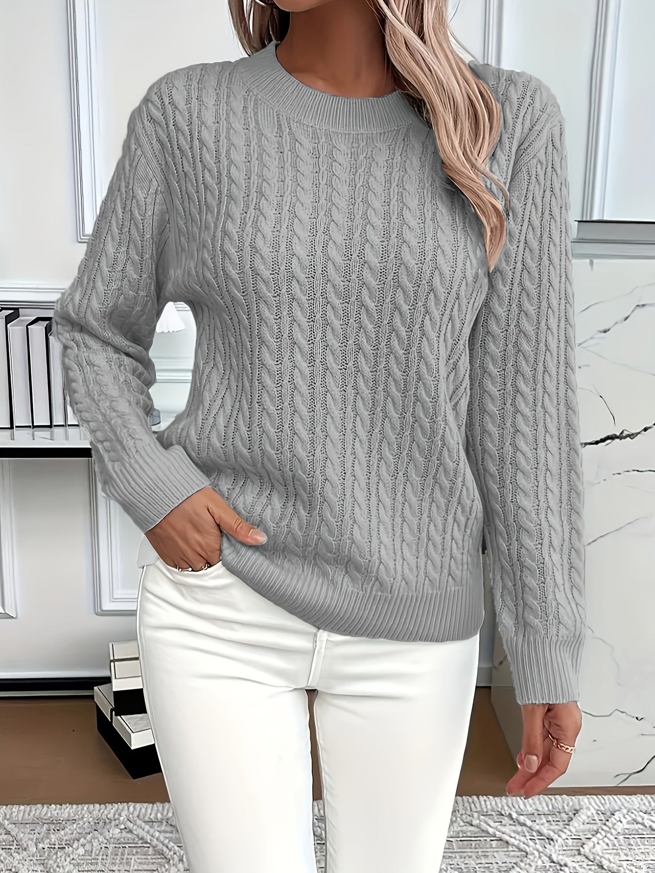 TAHLIRA | Stilni Casual Pulover