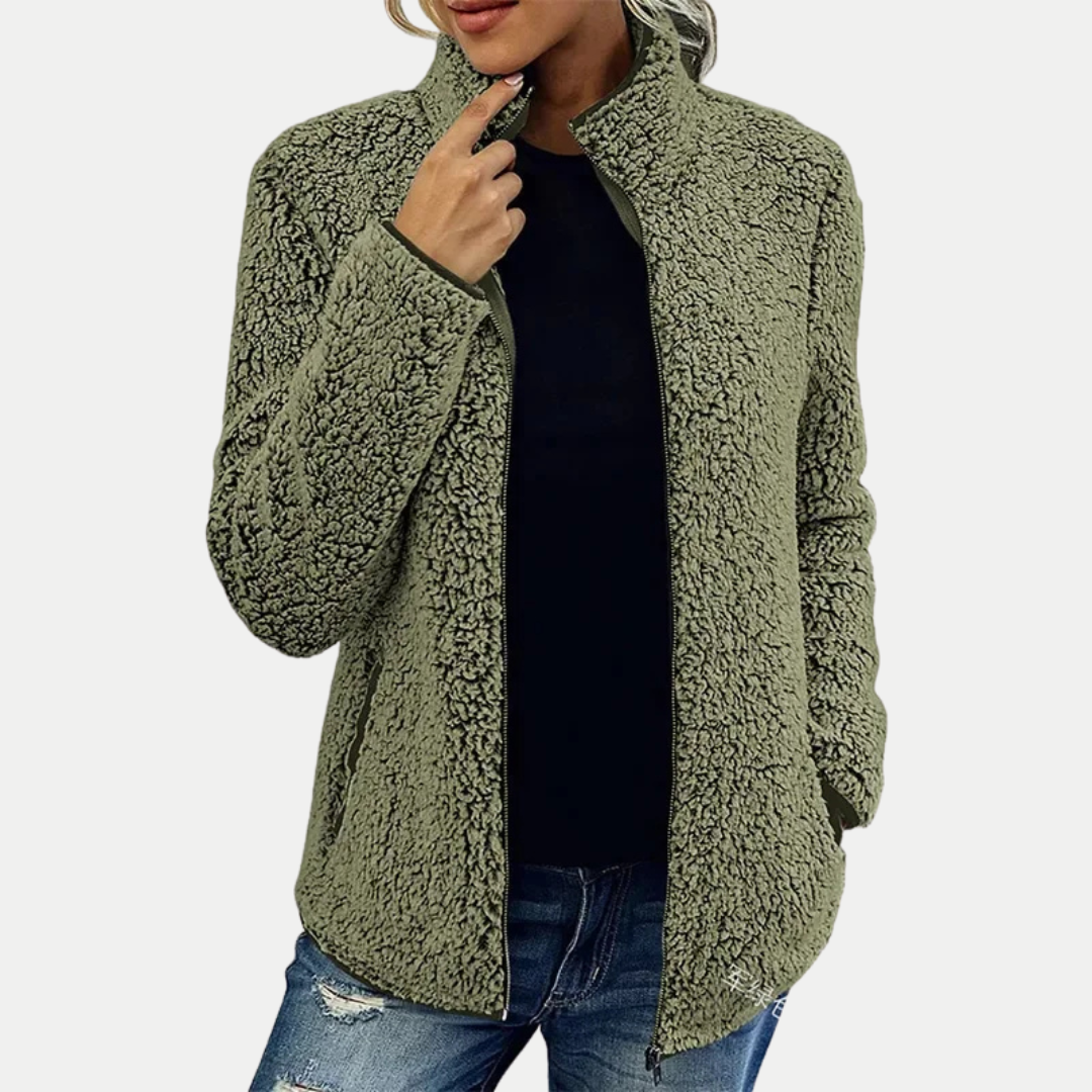 Vendela™ | Eleganten in sproščen fleece jopič