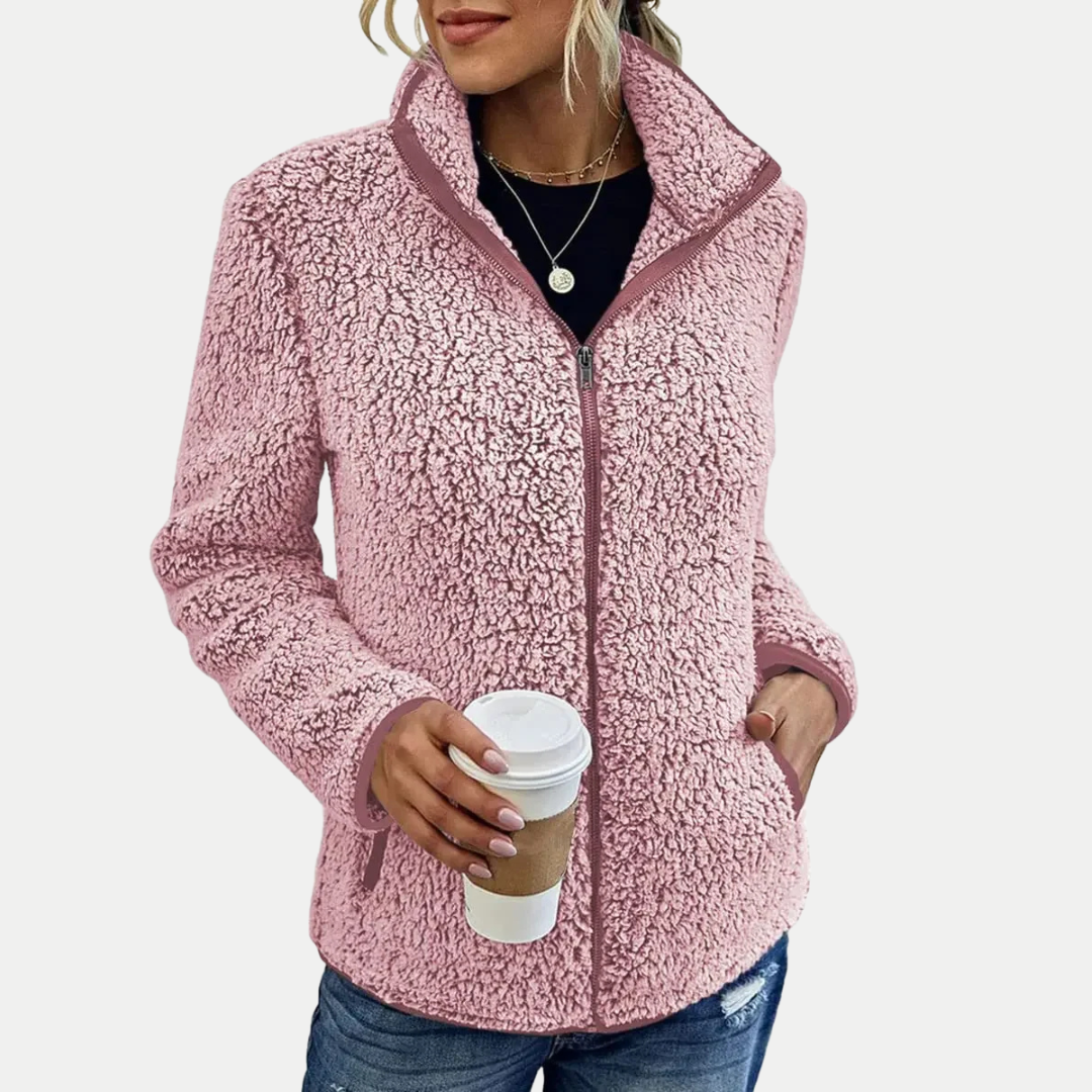 Vendela™ | Eleganten in sproščen fleece jopič