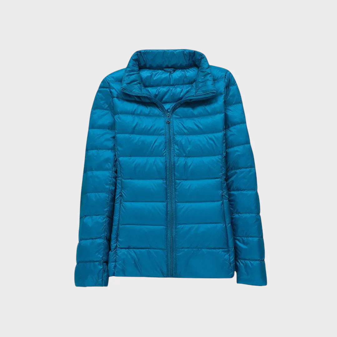 Ela - Nova Ülkerge Jakk Valgete Partide Sulgedega