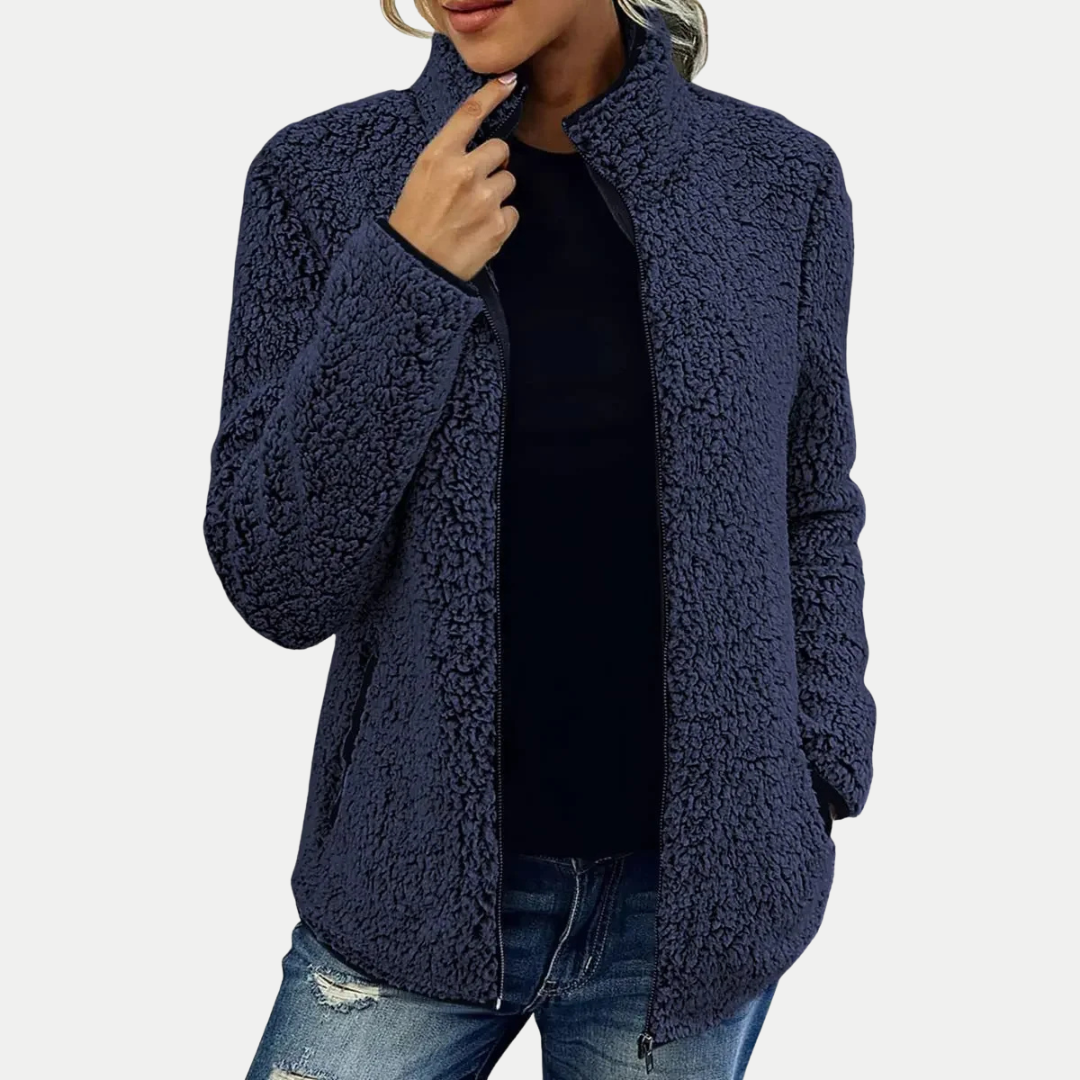 Vendela™ | Eleganten in sproščen fleece jopič