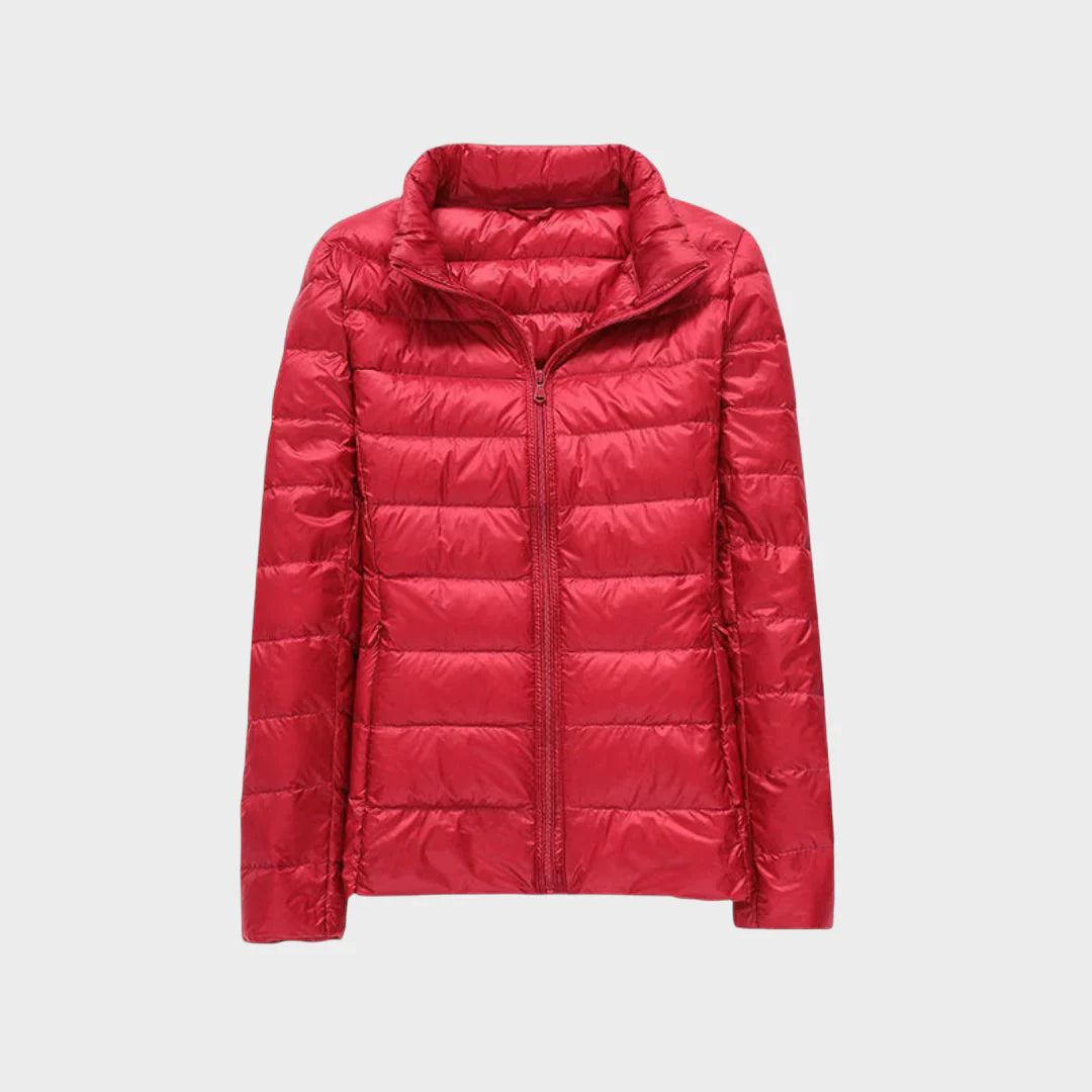 Ela - Nova Ülkerge Jakk Valgete Partide Sulgedega