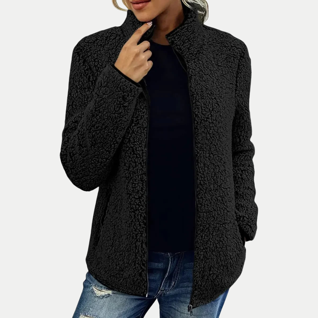 Vendela™ | Eleganten in sproščen fleece jopič