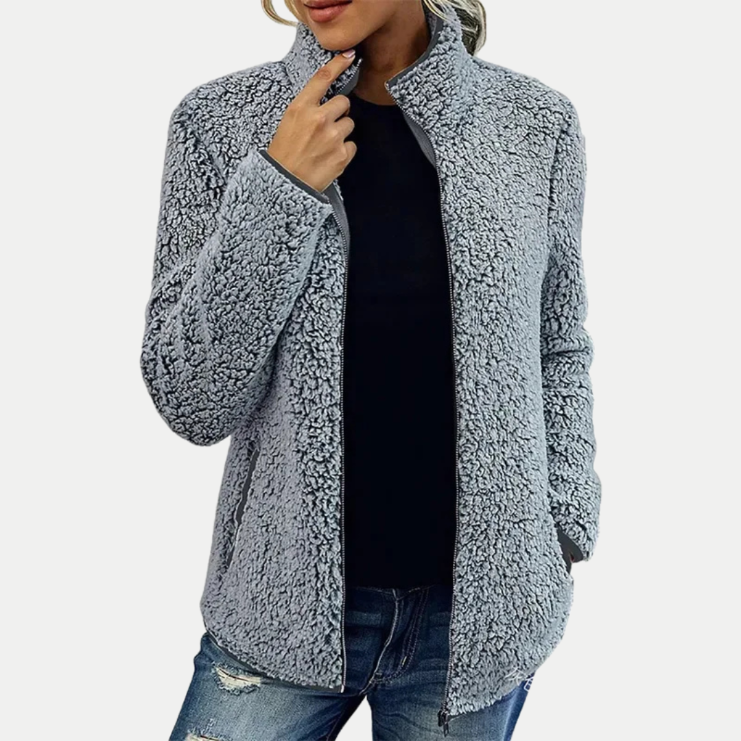 Vendela™ | Eleganten in sproščen fleece jopič
