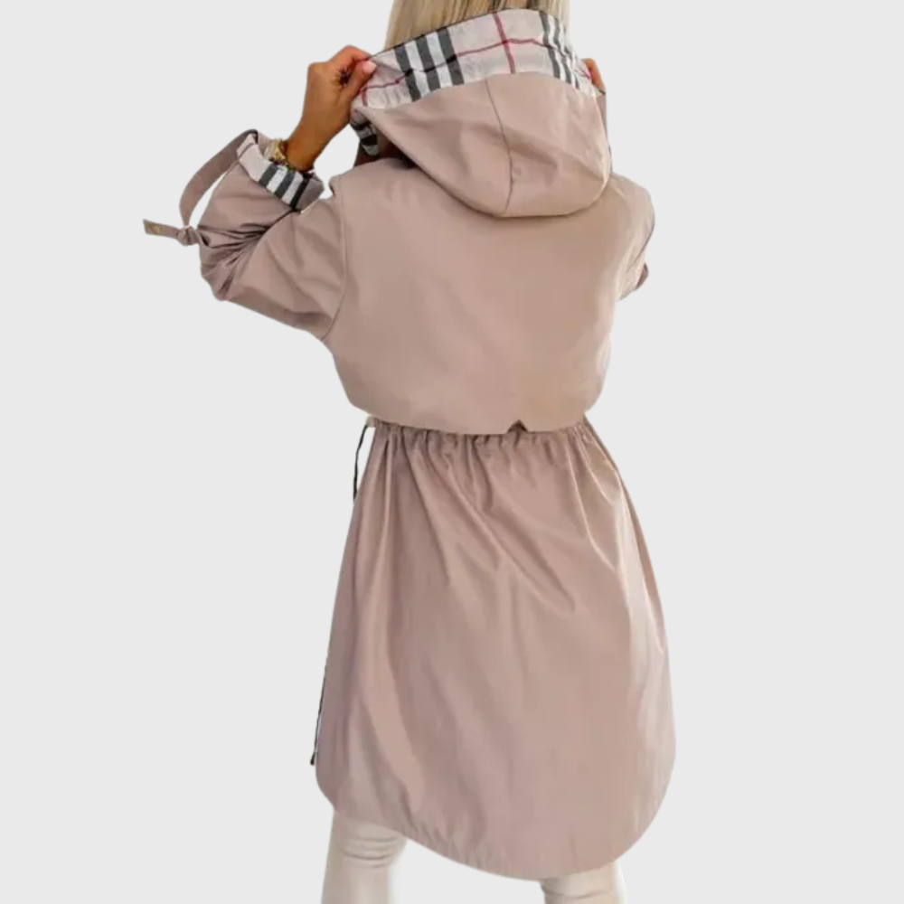 Elvy™ | Ženska plašč s sprednjim zapiranjem