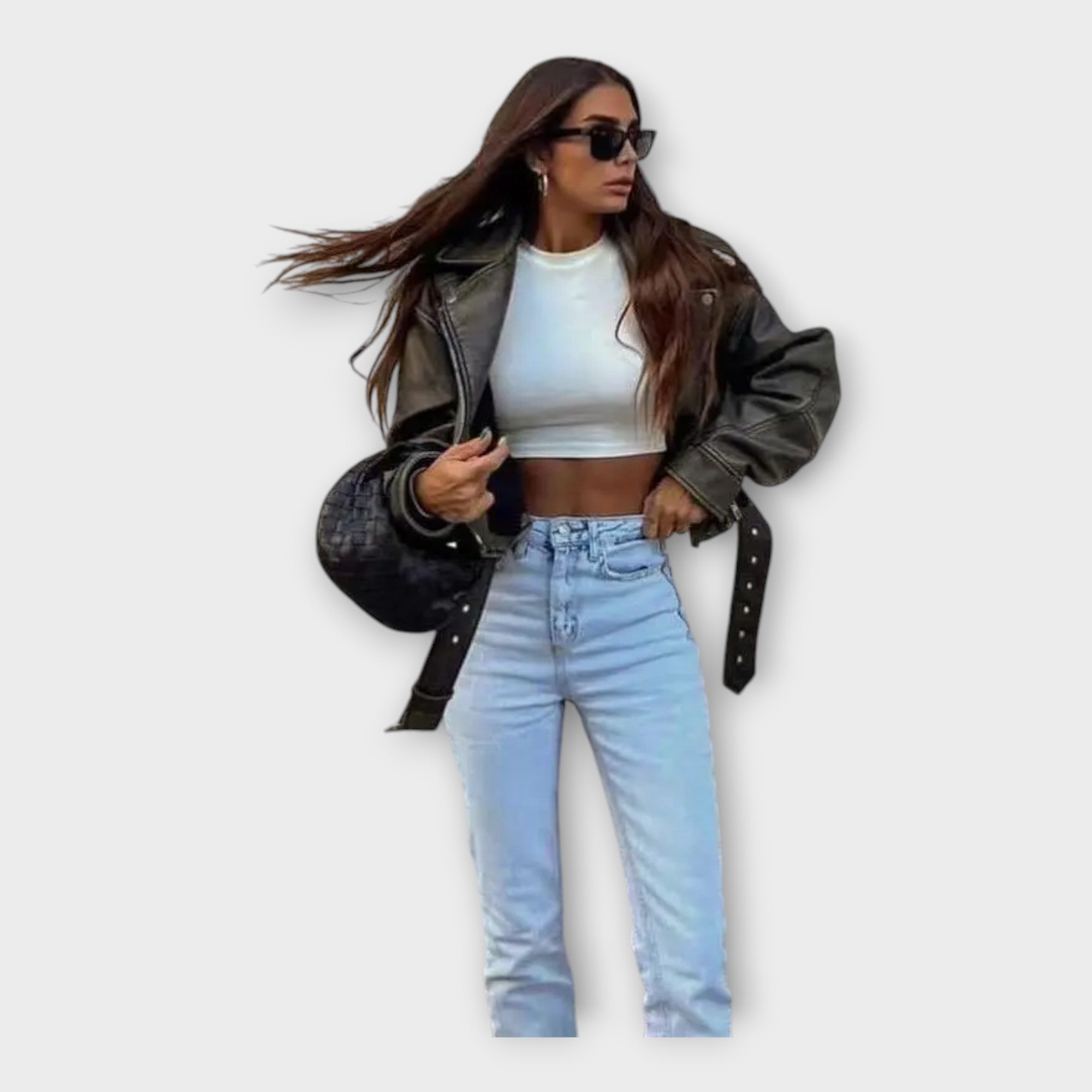 Andreja - Kratka Jakna S Pasom