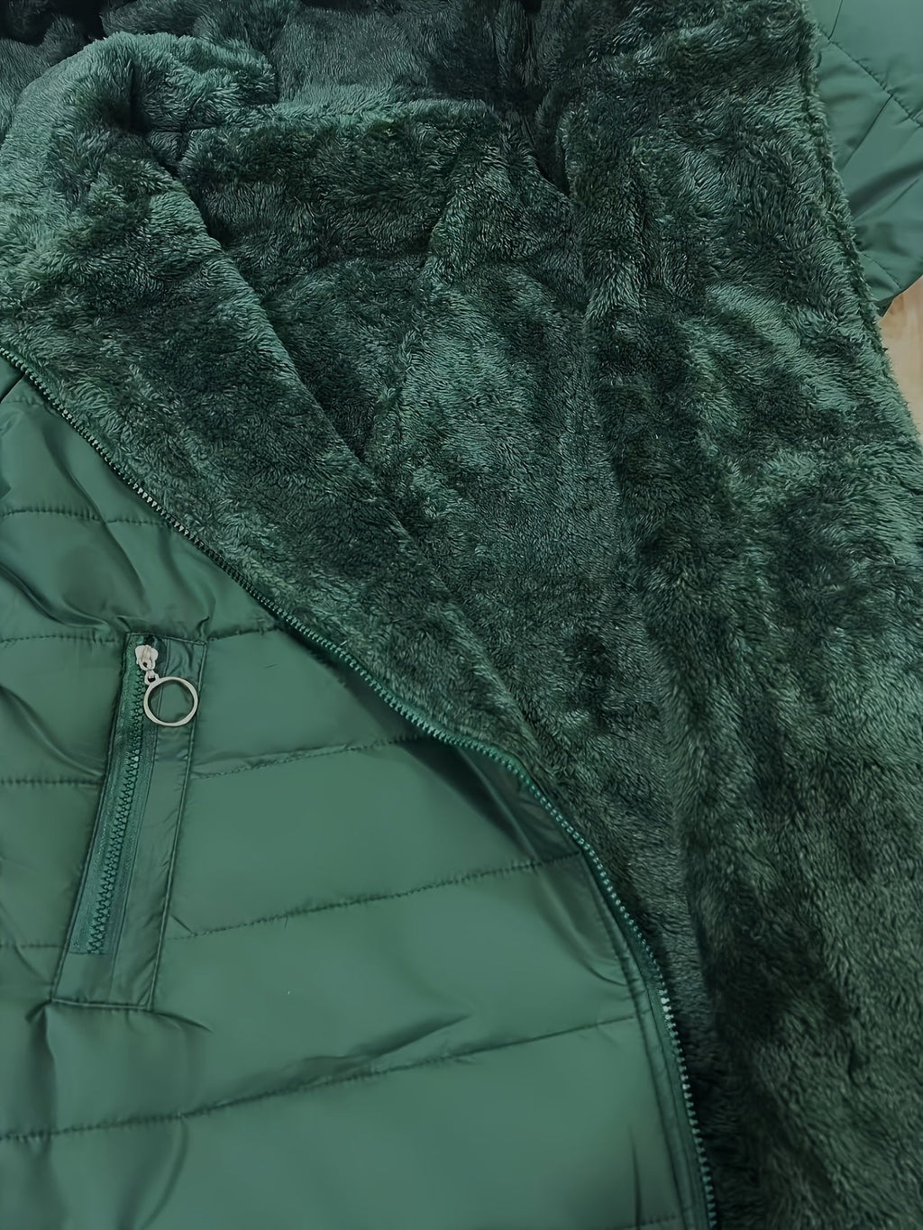 Annelie™ | Podložena zimska jakna s kapuco