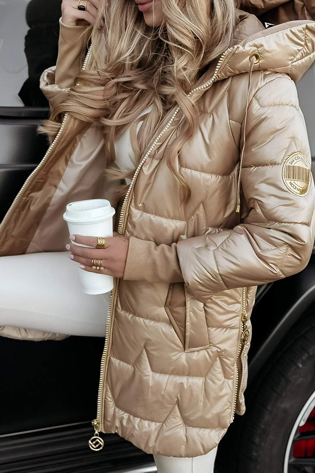 Ingrid | Topla prešita zimska jakna – elegantna, prijetna in brezčasna